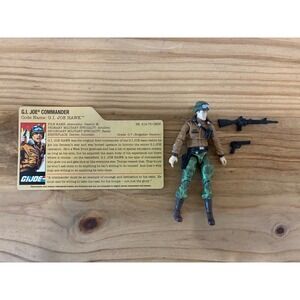 GI Joe Commander General Hawk Action Figure with File Card and Accessories